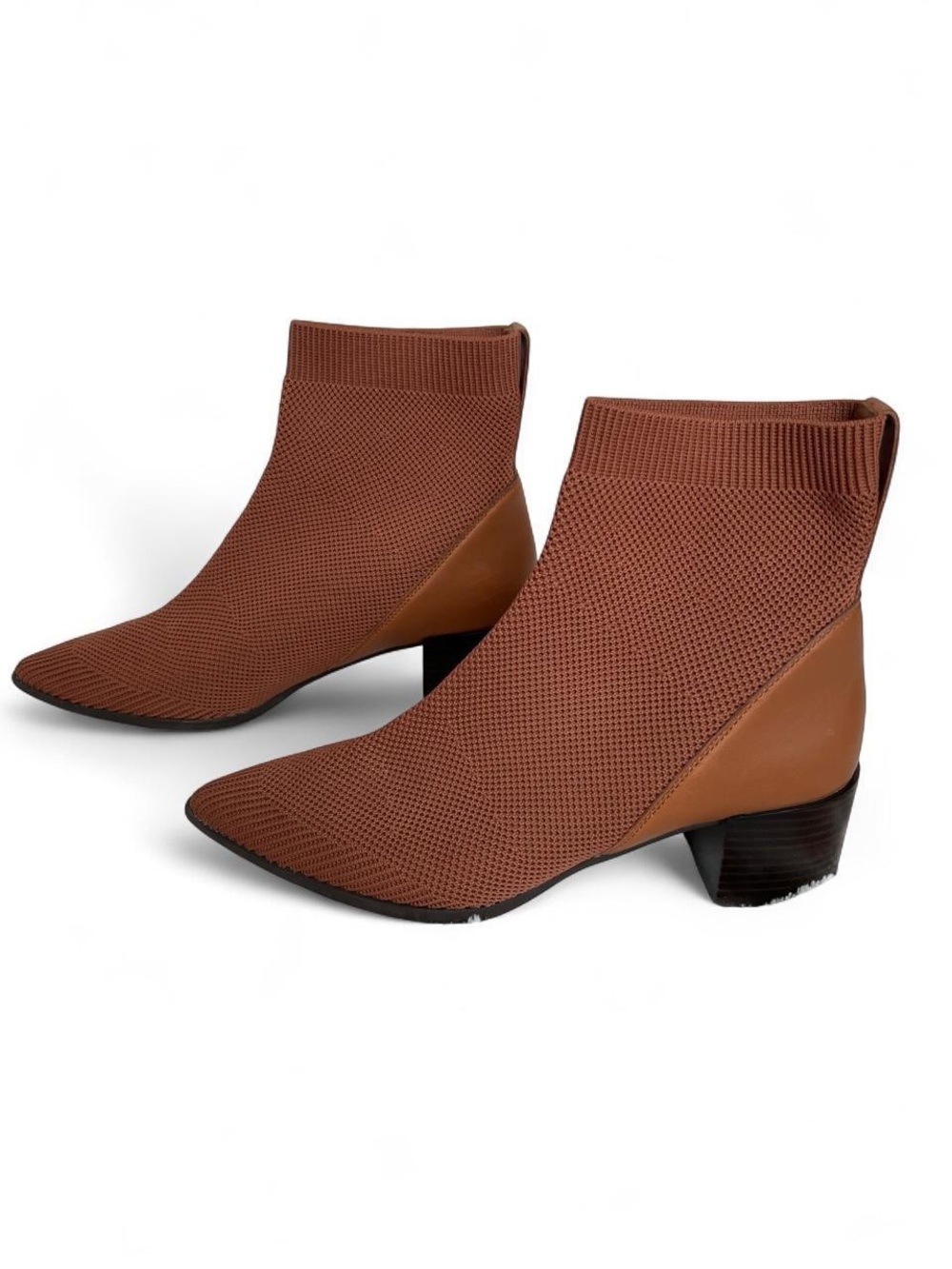 Everlane Knit Pointed-Toe Ankle Boots size 8